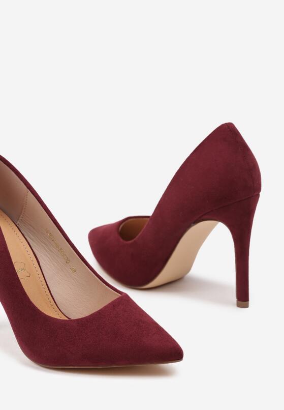 Pantofi stiletto Bordo 6