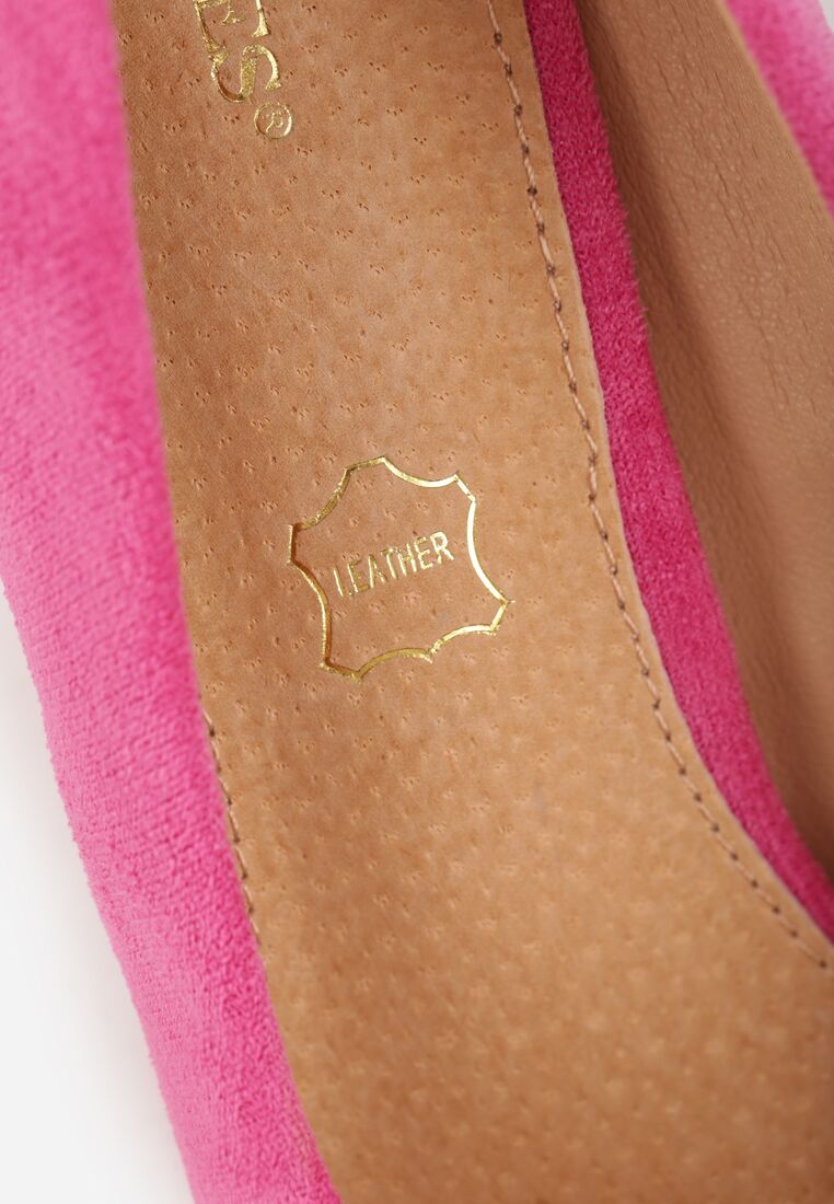 Fuksjowe Klasyczne Czółenka na Obcasie Vices ze Skórzaną Wkładką Maithria 9