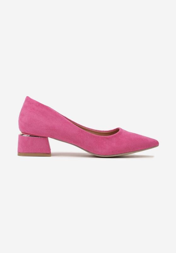 Pantofi cu toc Fucsia 4