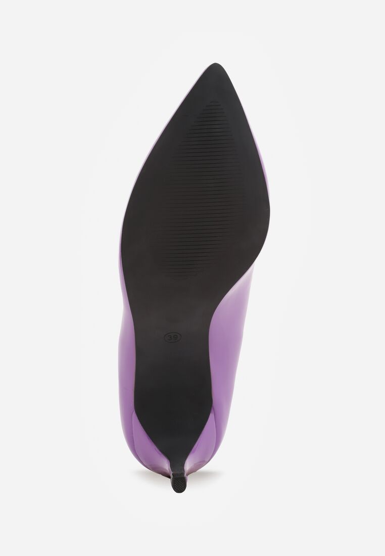 Pantofi cu toc Mov 7