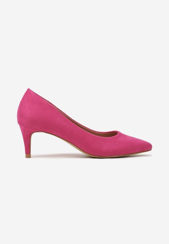 Pantofi cu toc Fucsia 4