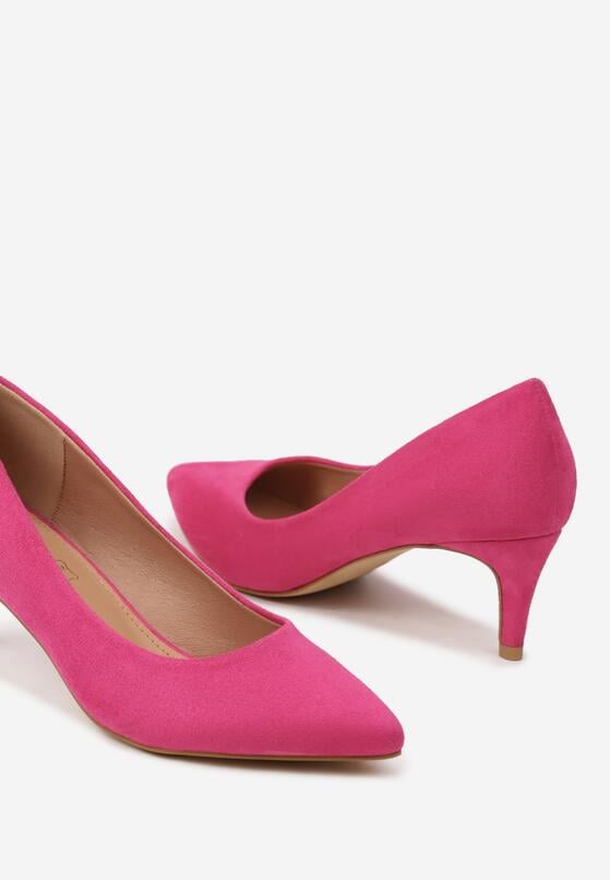 Pantofi cu toc Fucsia 6