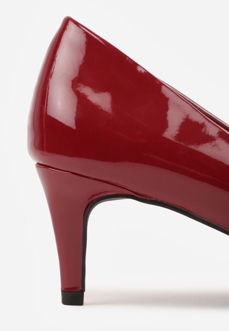 Pantofi cu toc Bordo 8