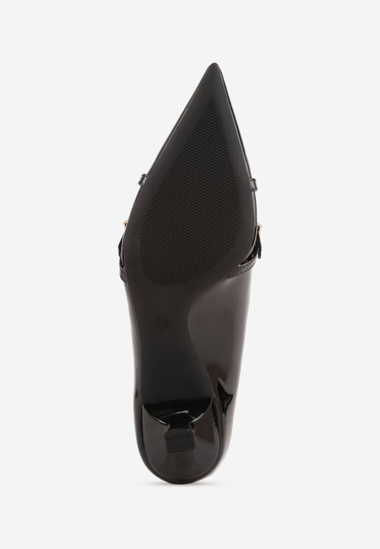 Pantofi cu toc Negri 7