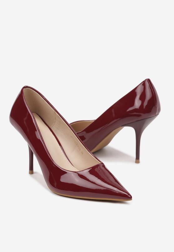 Pantofi stiletto Bordo 5