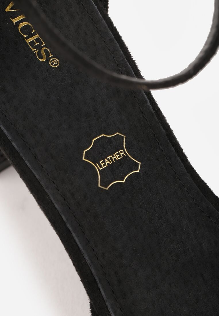 Pantofi cu toc Negri 8