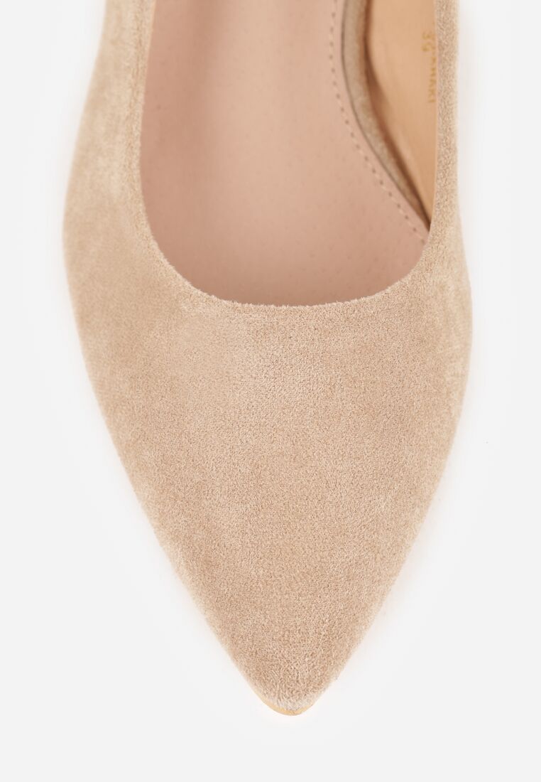 Pantofi cu toc Bej închis 9