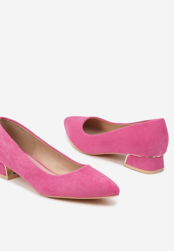 Pantofi cu toc Fucsia 6