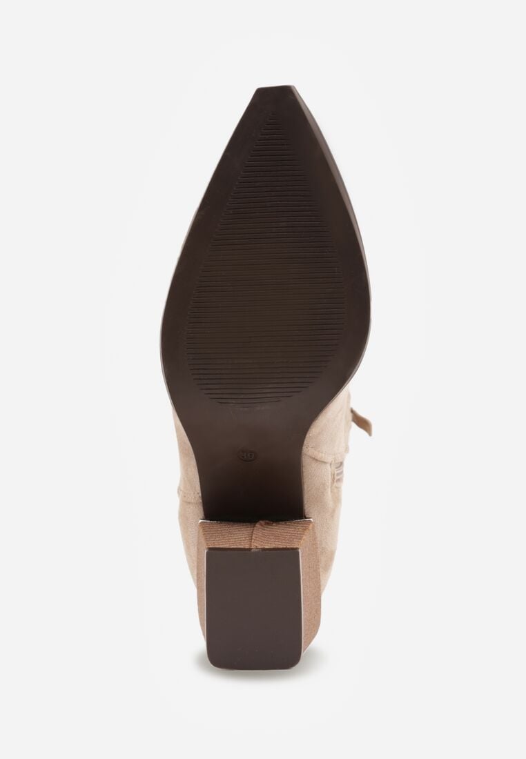 Botine Bej închis 8