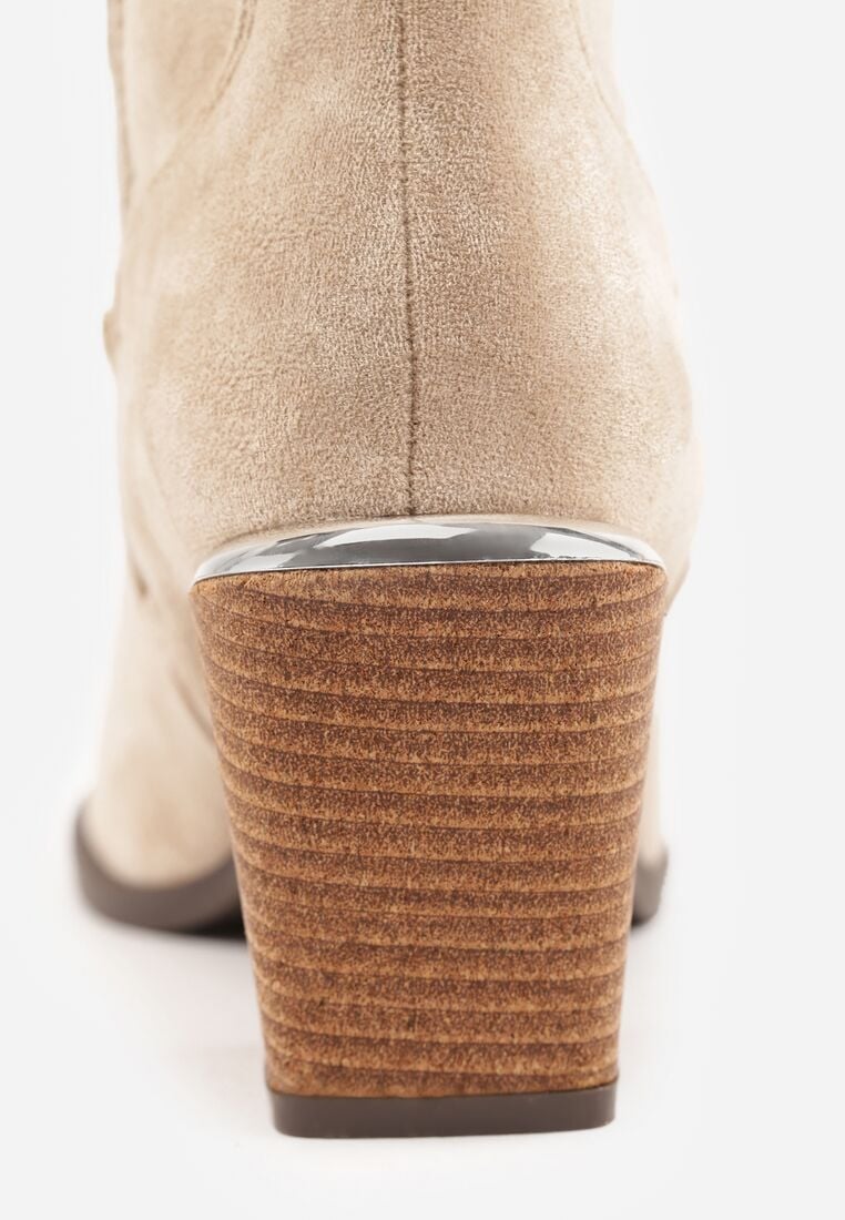 Botine Bej închis 10