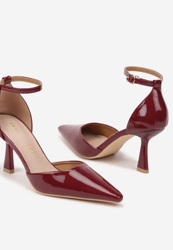 Pantofi stiletto Bordo 6