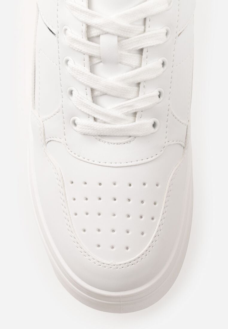 Sneakers Alb cu argintiu 8