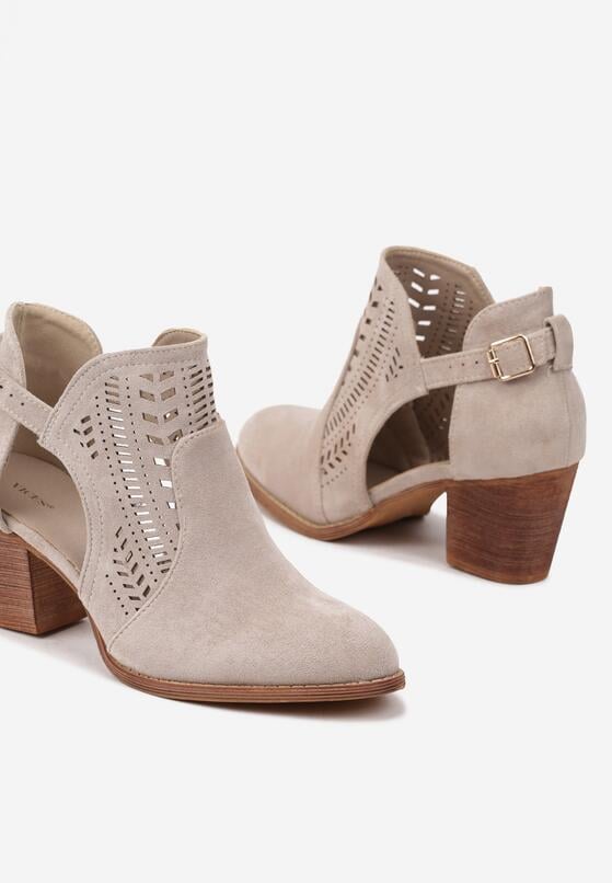 Botine Bej deschis 6