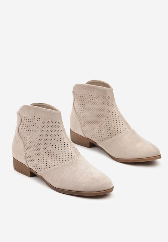 Botine Bej deschis 5