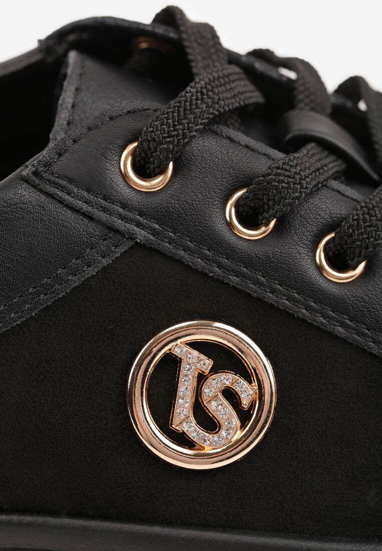 Sneakers Negru cu argintiu 9