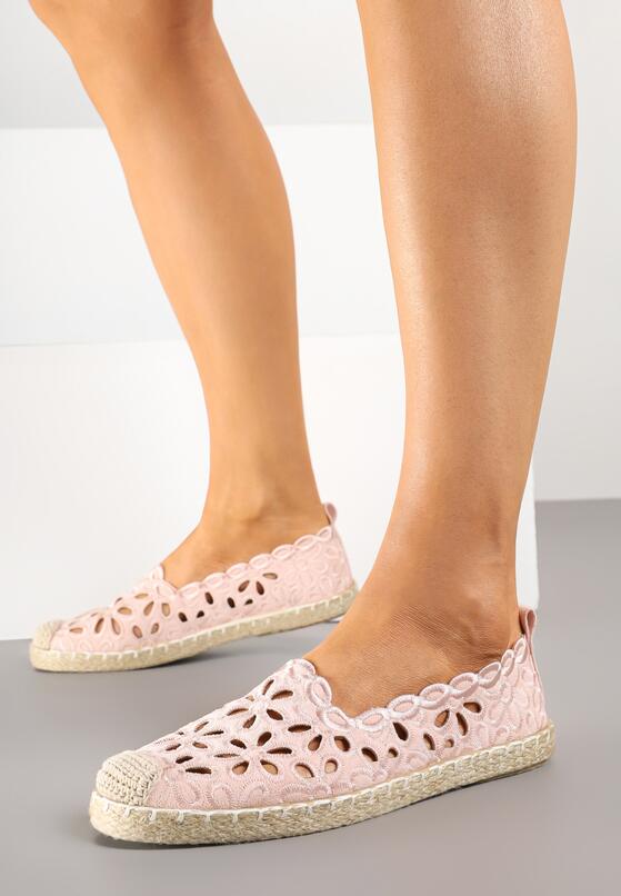 Rózsaszín Espadrilles 1