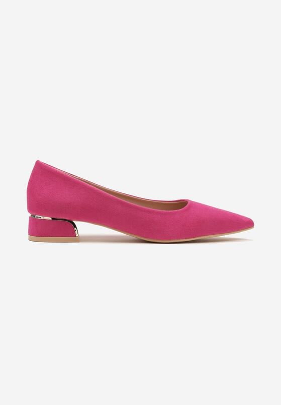 Pantofi cu toc Fucsia 4