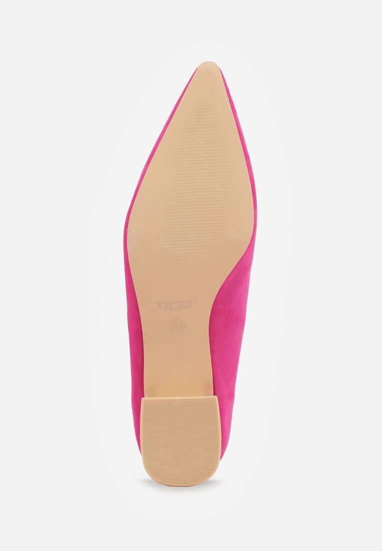 Pantofi cu toc Fucsia 7