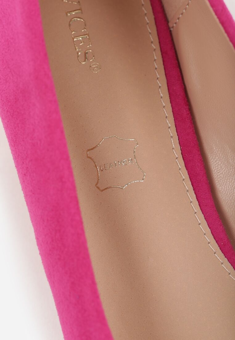 Pantofi cu toc Fucsia 8