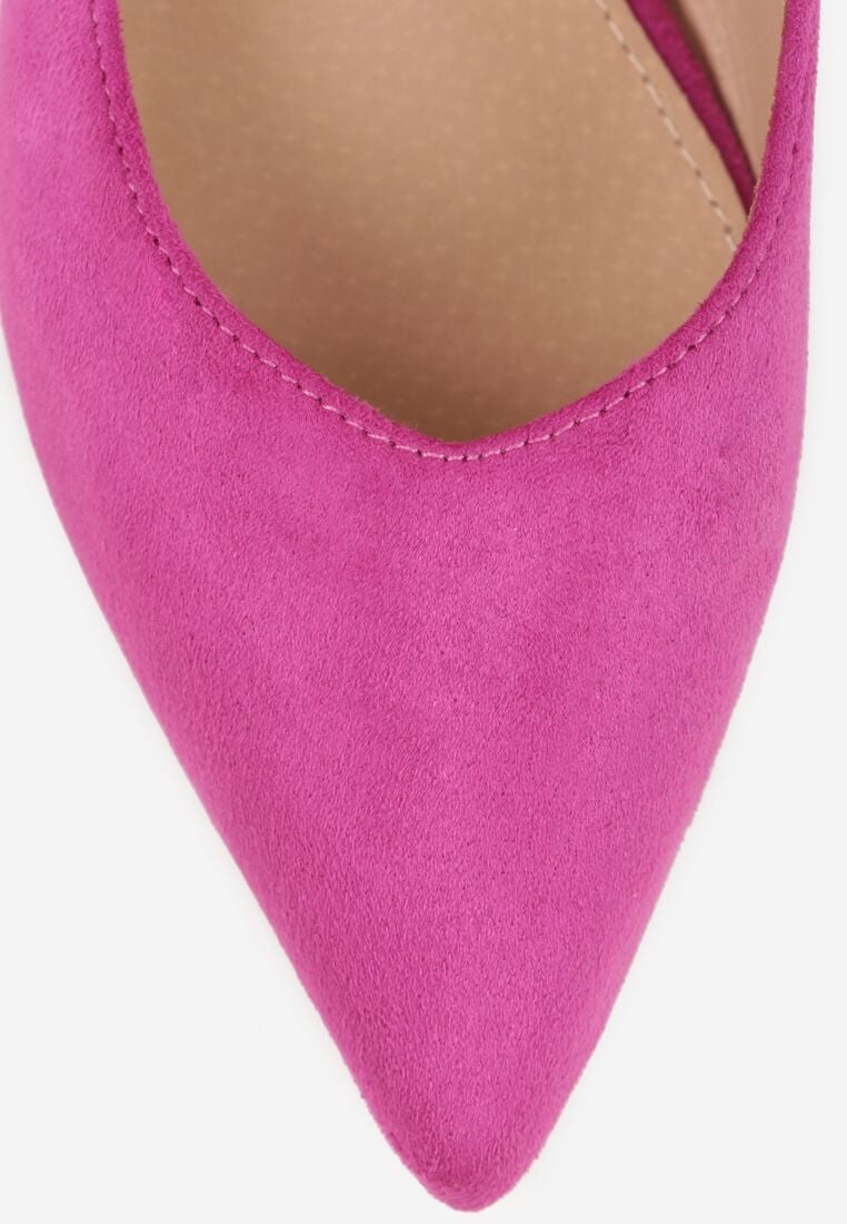 Fuksjowe Sandały Vices ze Skórzaną Wkładką i Noskiem w Szpic Anniles 9
