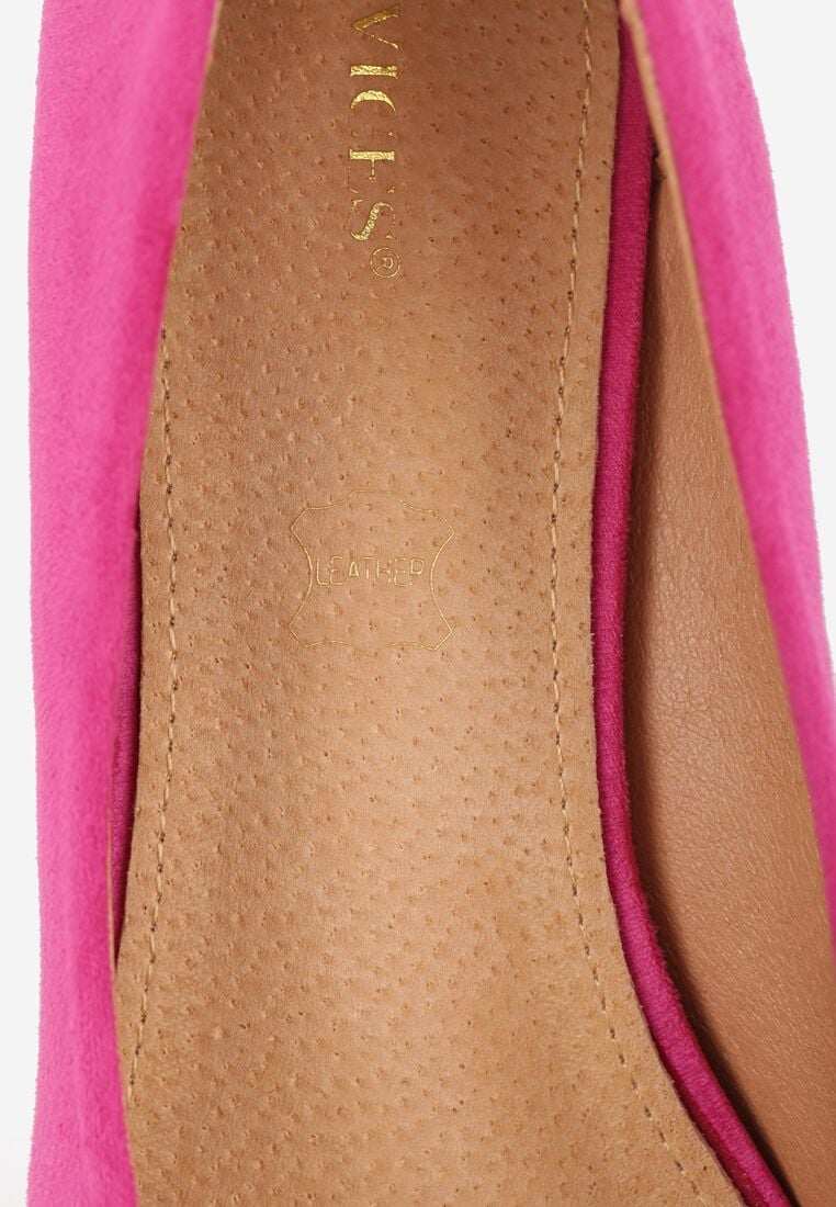 Pantofi cu toc Fucsia 9