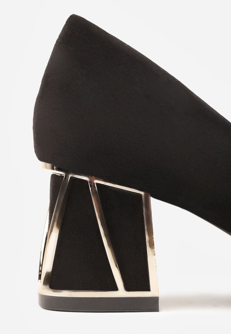 Pantofi cu toc Negri 8