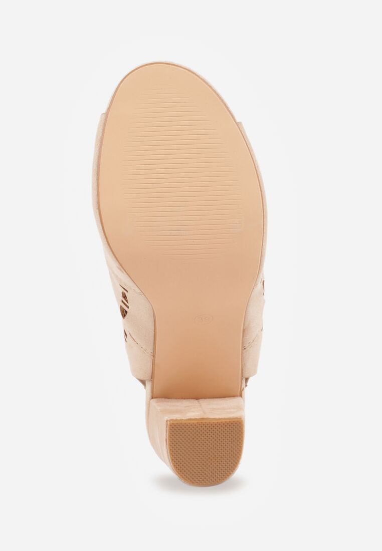 Sandale Bej închis 7