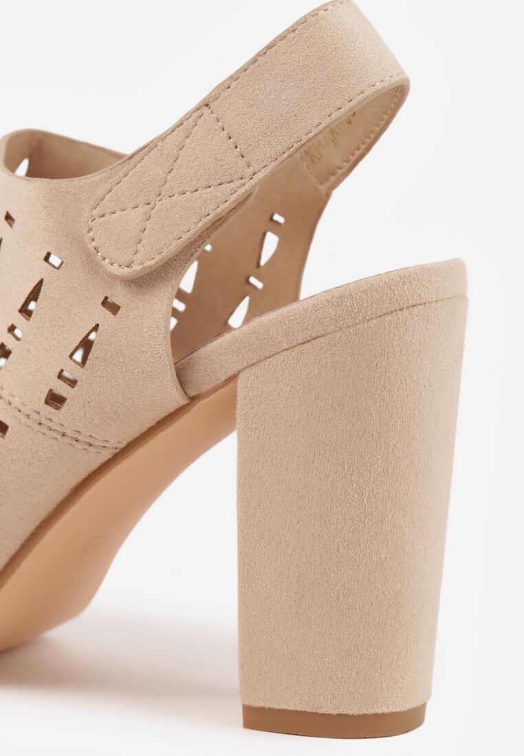 Sandale Bej închis 8