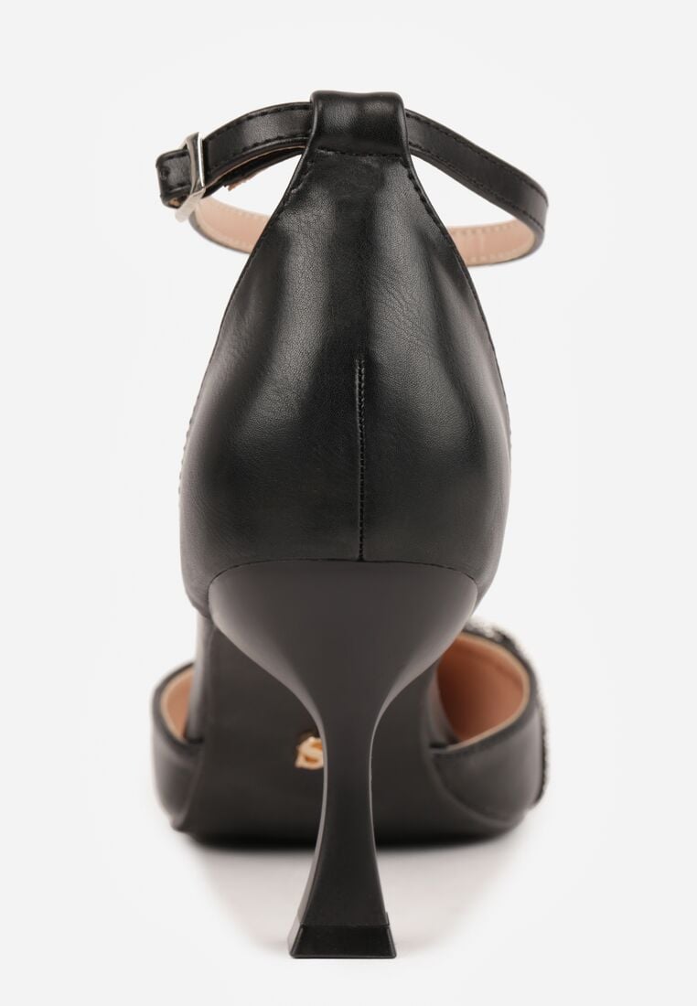 Pantofi cu toc Negri 9