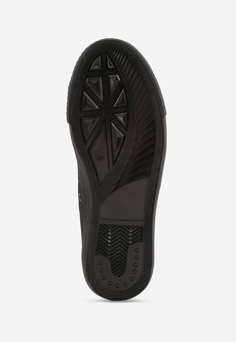 Czarne Lekkie Trampki Vices Przed Kostkę  Elletri 7