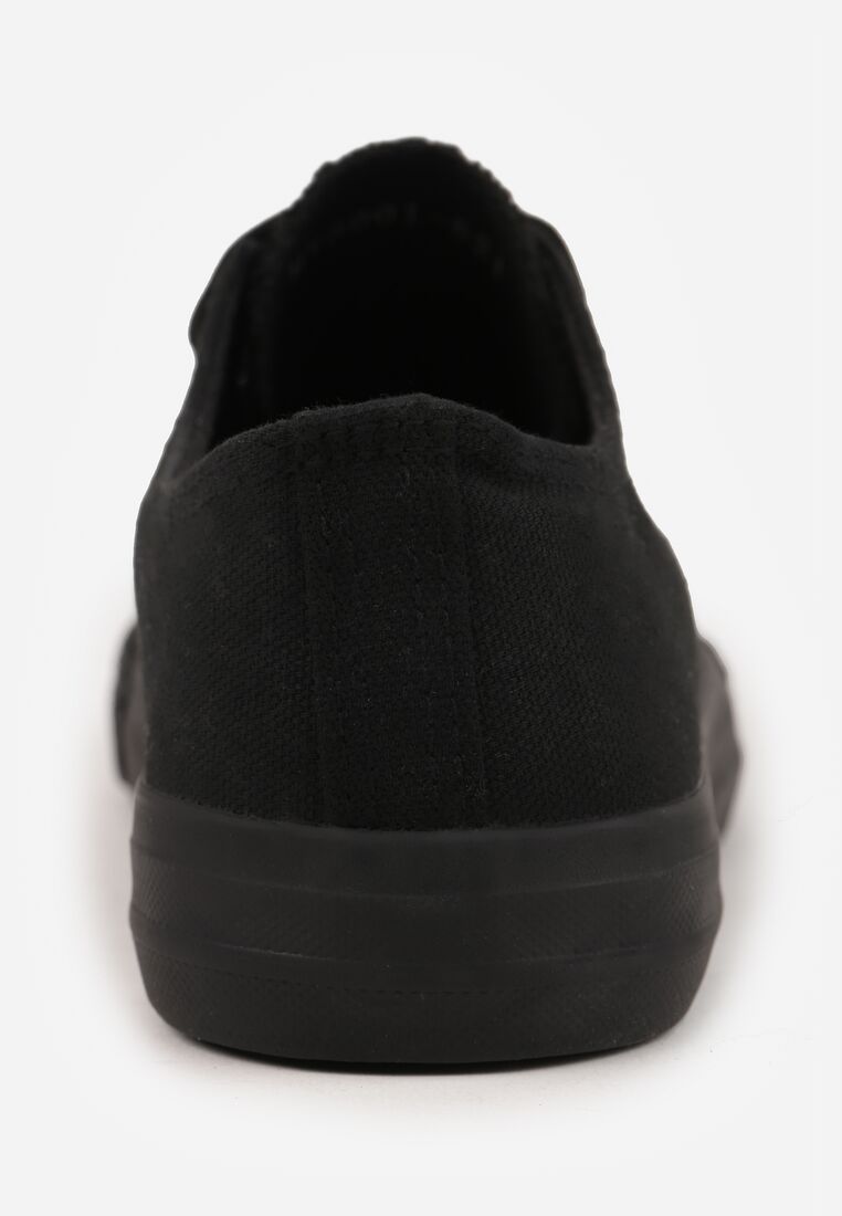 Czarne Lekkie Trampki Vices Przed Kostkę  Elletri 9