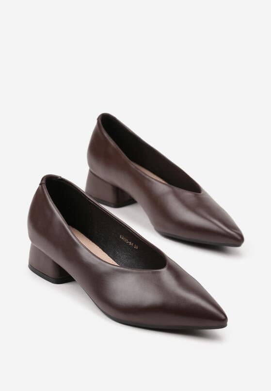 Pantofi cu toc Maro 5