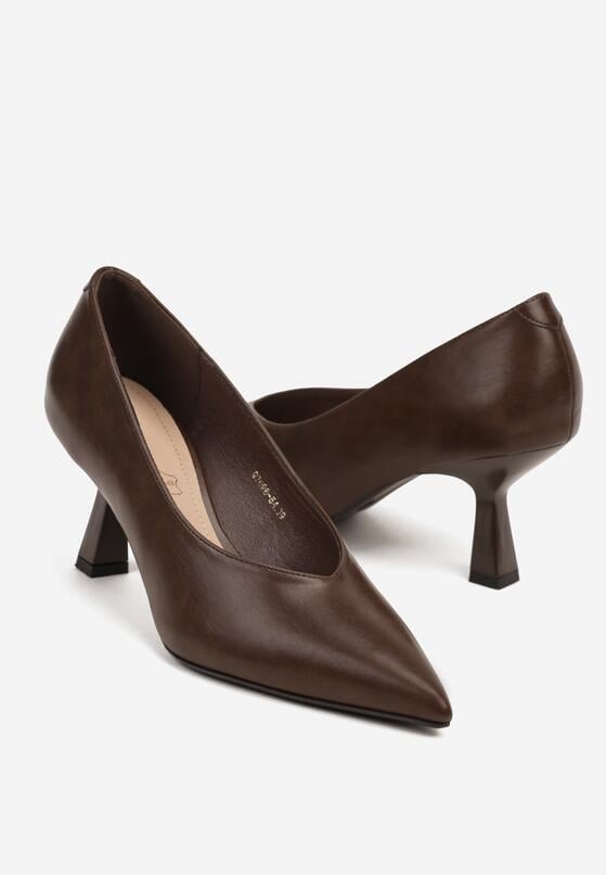 Pantofi cu toc Maro 5