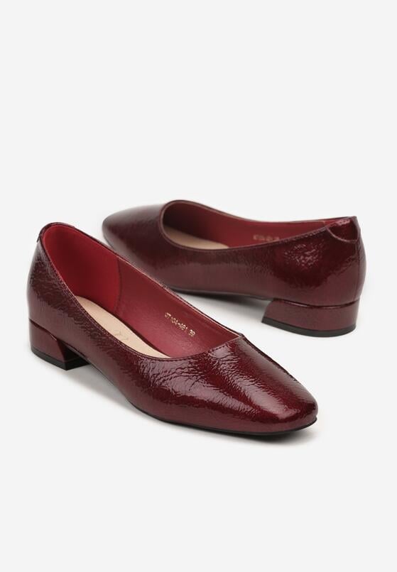 Pantofi cu toc Bordo 5