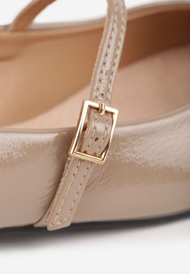 Pantofi cu toc Bej închis 9