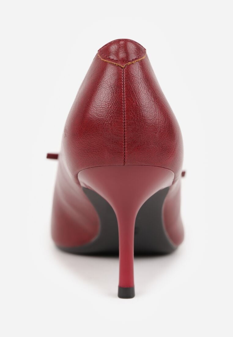 Pantofi cu toc Bordo 8