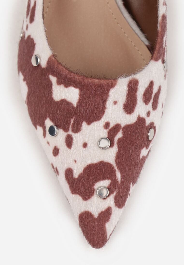 Pantofi cu toc Negru cu alb 9