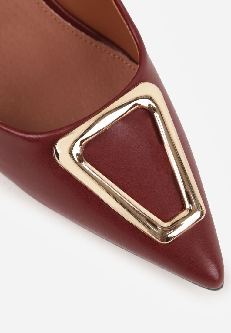 Pantofi stiletto Bordo 11