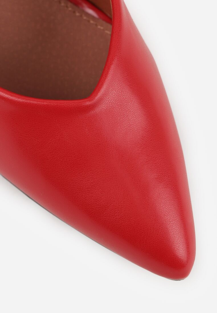 Pantofi stiletto Roșii 8