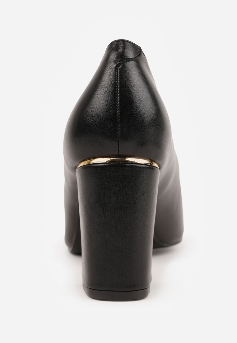 Pantofi cu toc Negri 8
