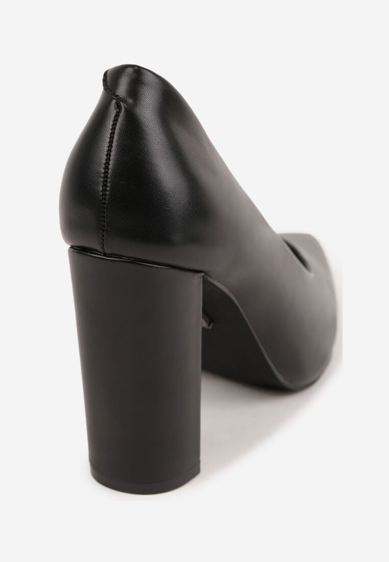 Pantofi cu toc Negri 8