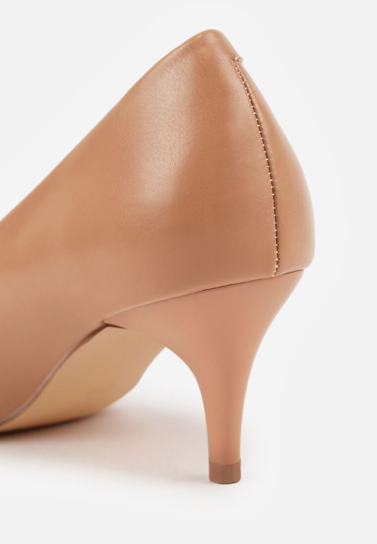Pantofi cu toc Bej închis 9