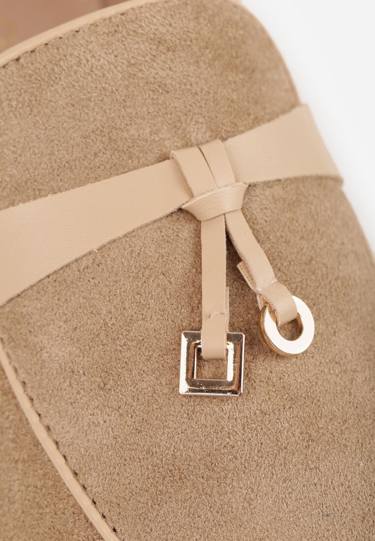 Mocasini Bej închis 9