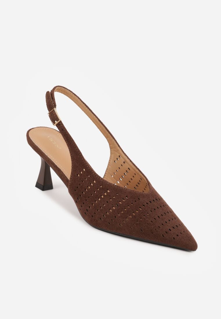 Pantofi cu toc Maro 5