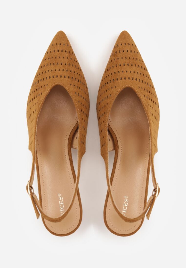 Pantofi cu toc Maro 6