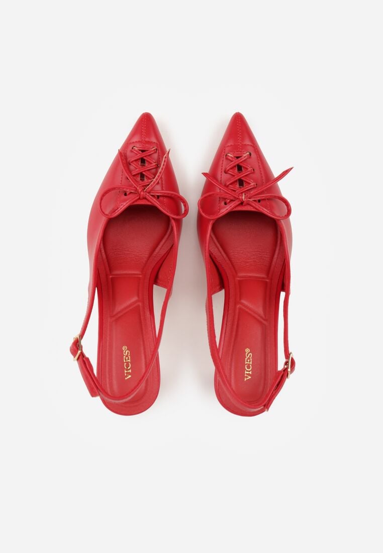 Pantofi stiletto Roșii 6