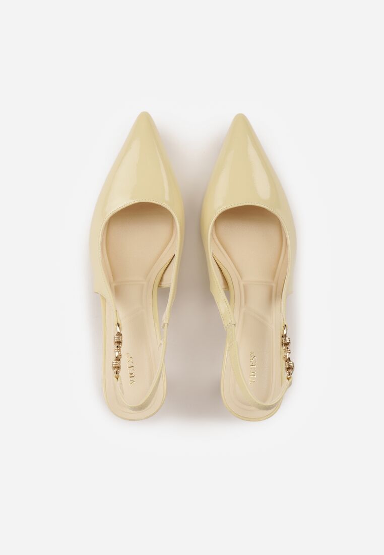 Pantofi stiletto Galbeni 6