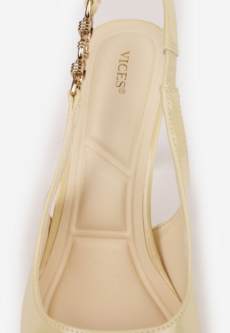 Pantofi stiletto Galbeni 9