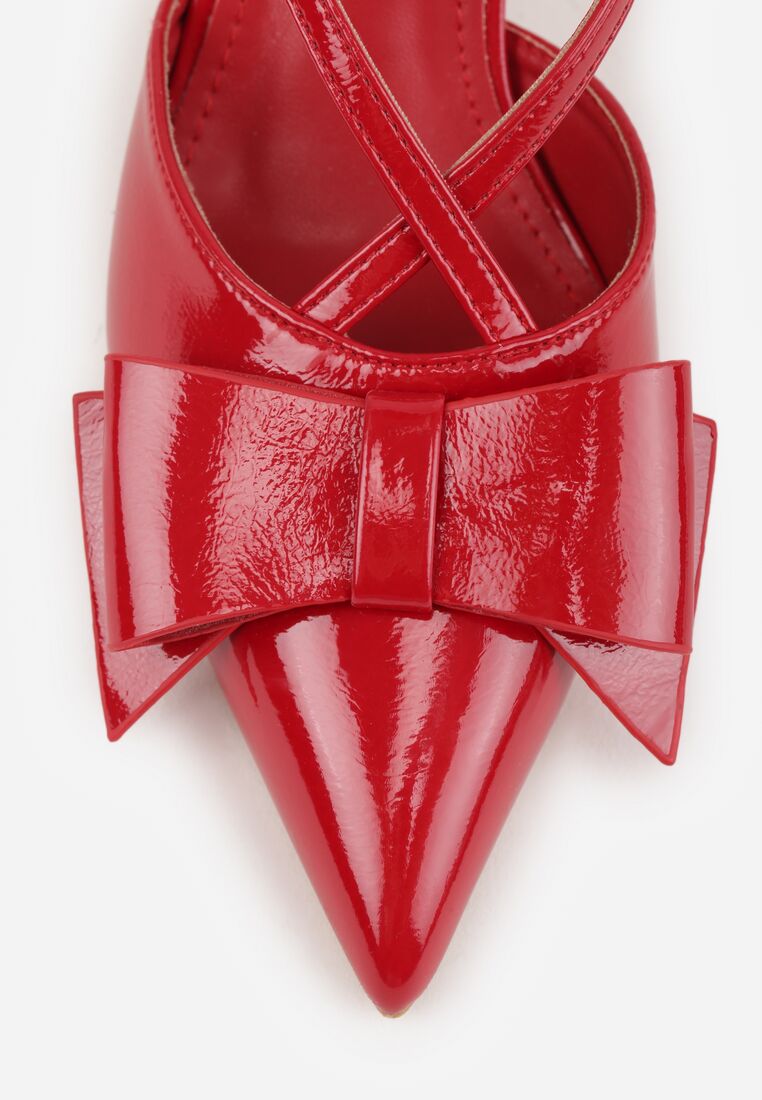 Pantofi stiletto Roșii 9