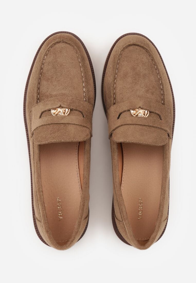 Mocasini Bej închis 6